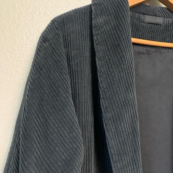 Cozy Black Corduroy Jacket - Picture 2 of 5